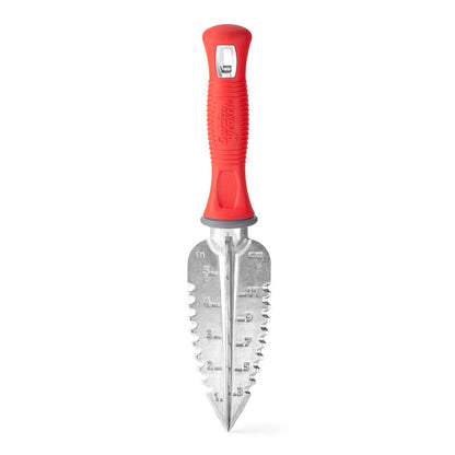 serrated edge garden trowel Garden Weasel Multi-Use Transplanter 91360